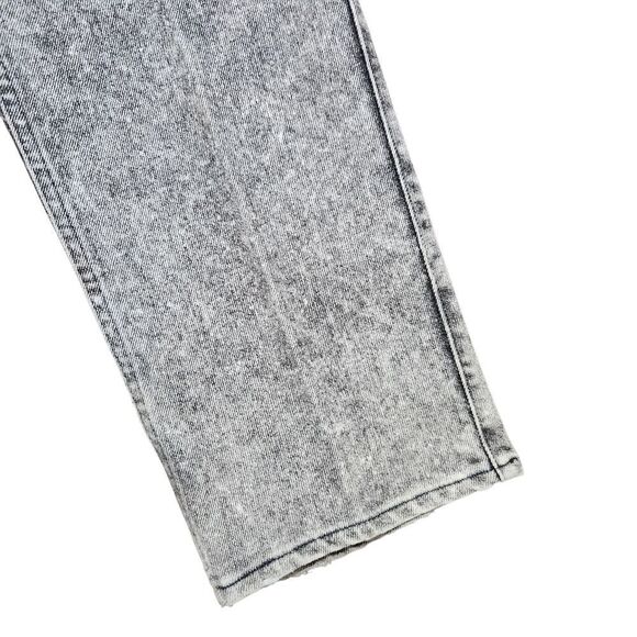 Vintage 90's Men LEVI'S 548 Silver Tab Medal Acid Black Gray Jeans 42x32 USA - Picture 2 of 15